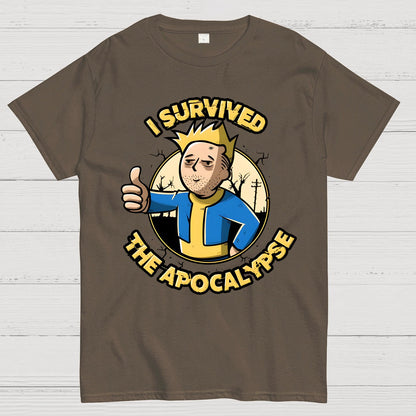 I Survived the Apocalypse Geek T-Shirt