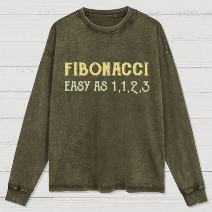 Easy As 1123 Washed Long Sleeve Tee
