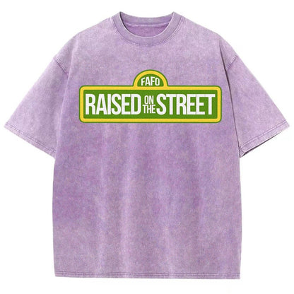 Raised On The Street Buy Now Vintage Distressed T-shirt