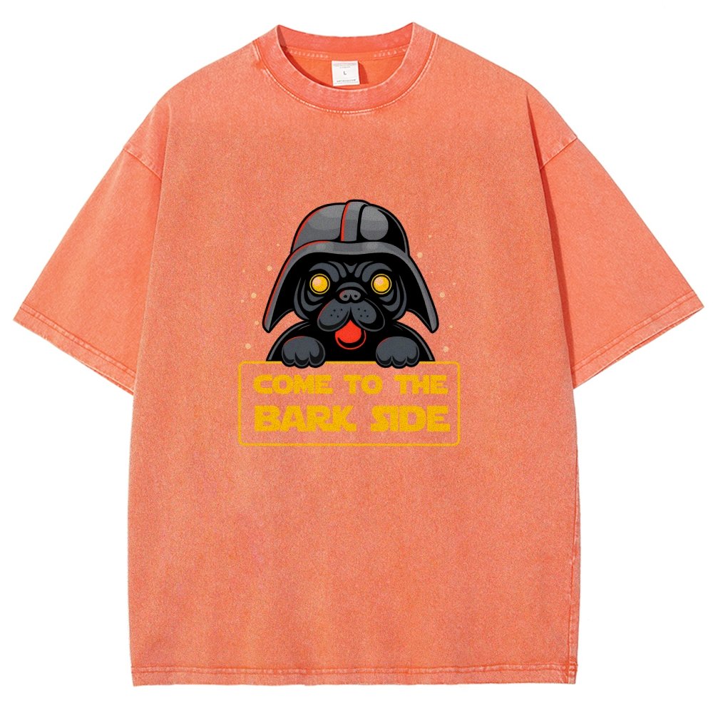Come To The Bark Side Vintage Distressed T-shirt