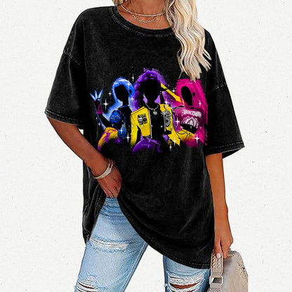 The Huntrix Vintage Distressed T-shirt