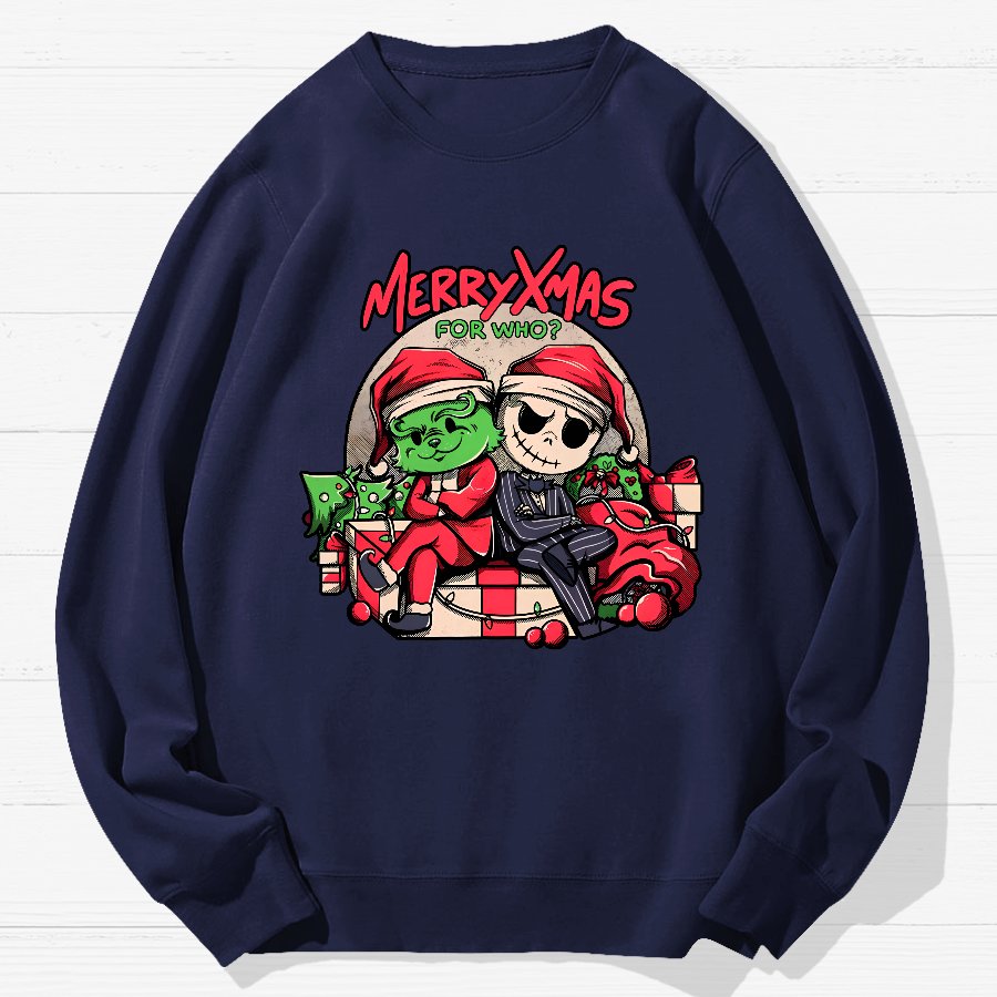 Limited Edition Christmas Retro Culture Geek Cotton Sweatshirt