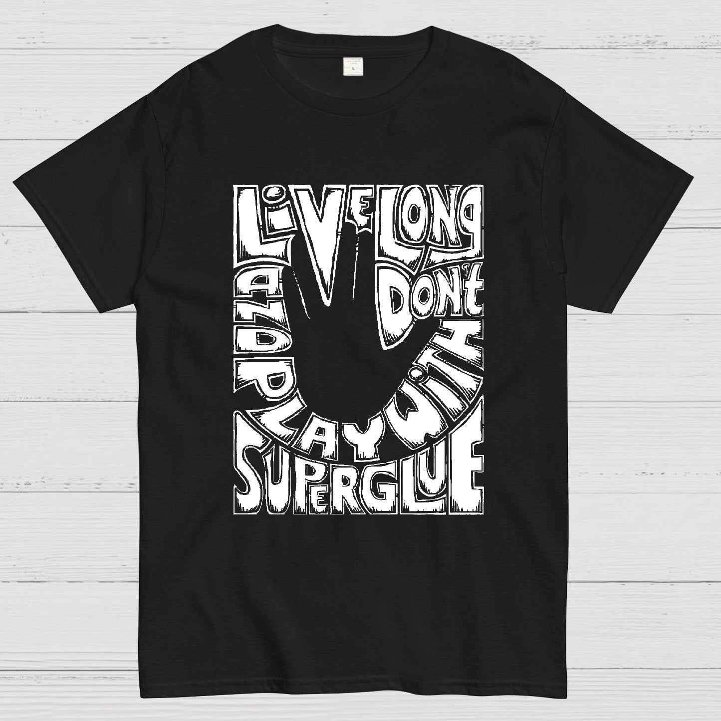 Don't Play With Superglue Geek T-Shirt
