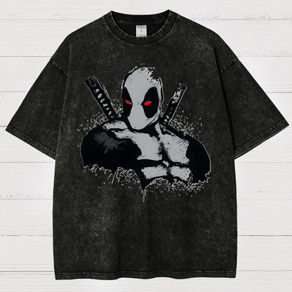 Merc in a Grey X suit Vintage Distressed T-shirt