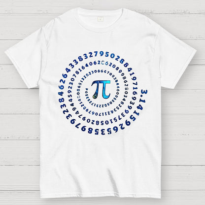 Pi Spiral Geek T-Shirt