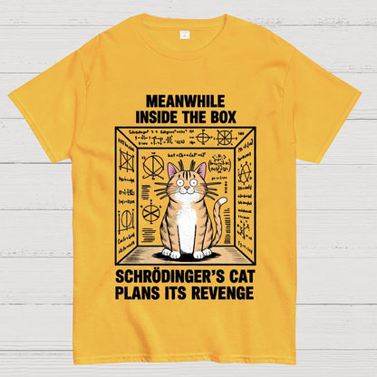 Schrodinger's Cat Escape Plan Geek T-Shirt