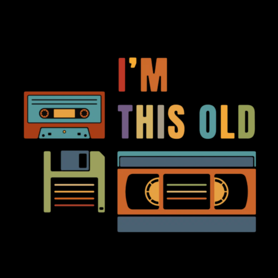 Im This Old Vintage Nerd T-Shirt