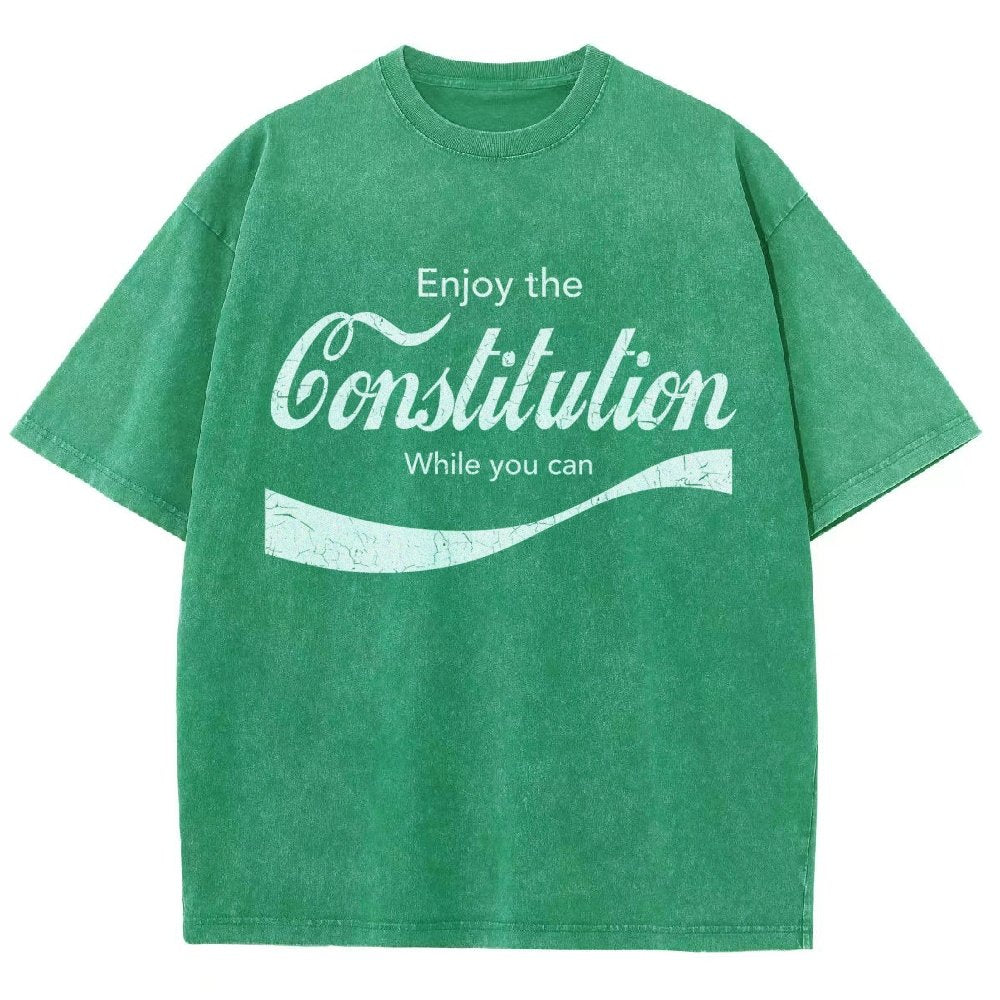 Constitution Cola Vintage Distressed T-shirt