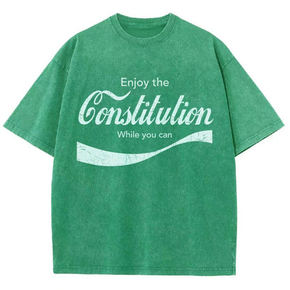 Constitution Cola Vintage Distressed T-shirt