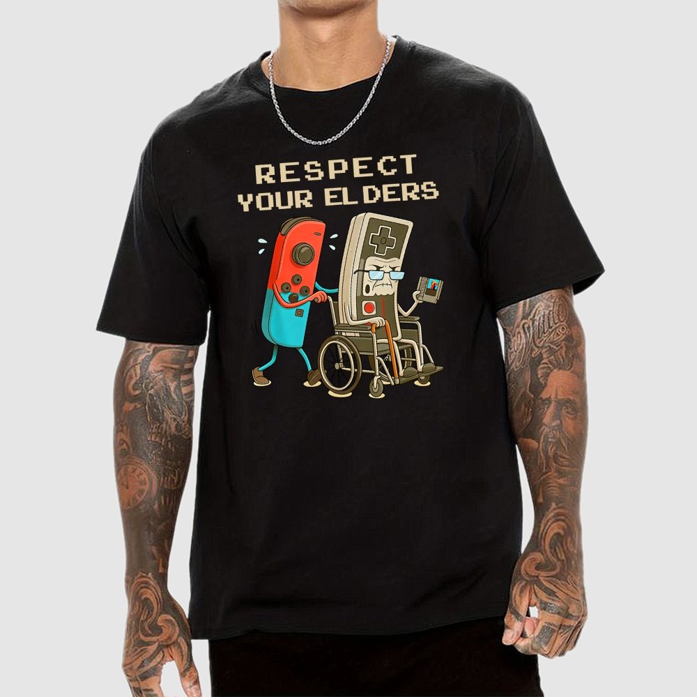 Respect Your Elders Geek T-Shirt