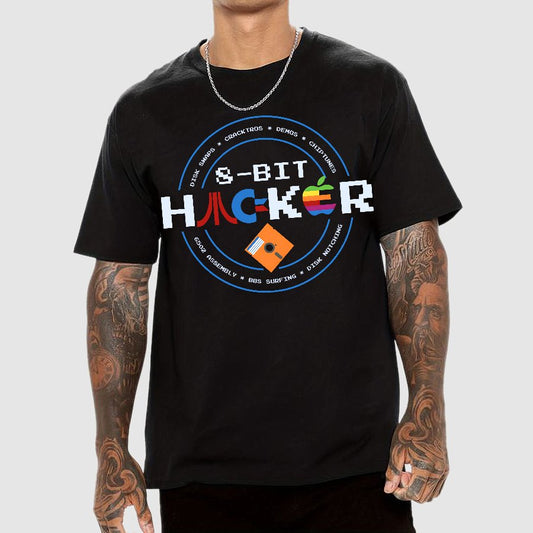 8-bit Hacker Geek T-Shirt