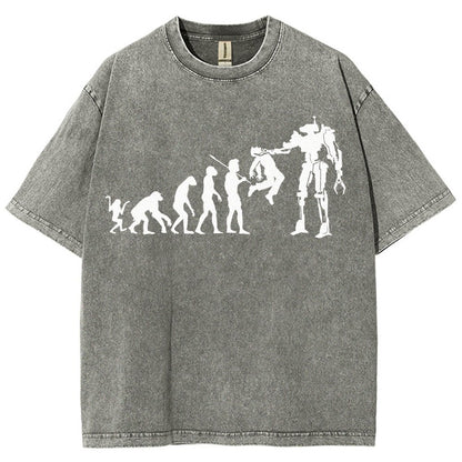 Evolution To Termination Vintage Distressed T-shirt