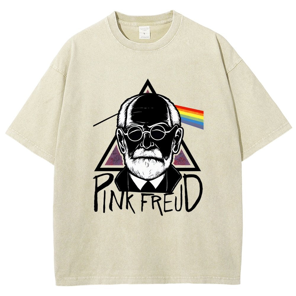Pink Frost Vintage Distressed T-shirt