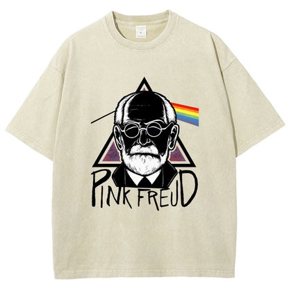 Pink Frost Vintage Distressed T-shirt