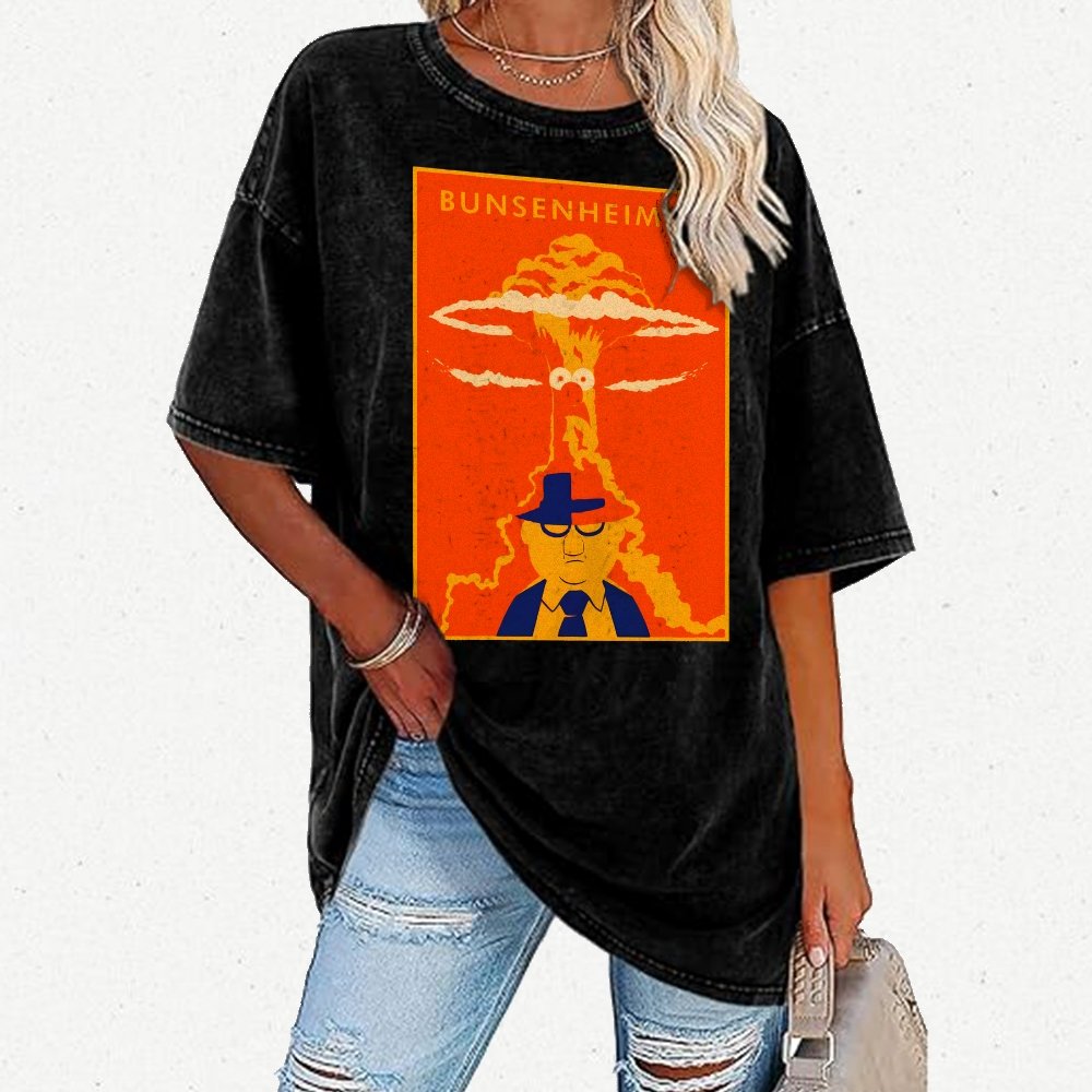Bunsenheimer ！Vintage Distressed T-shirt