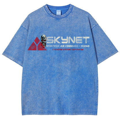 Cybernet SAC NORAD Vintage Distressed T-shirt