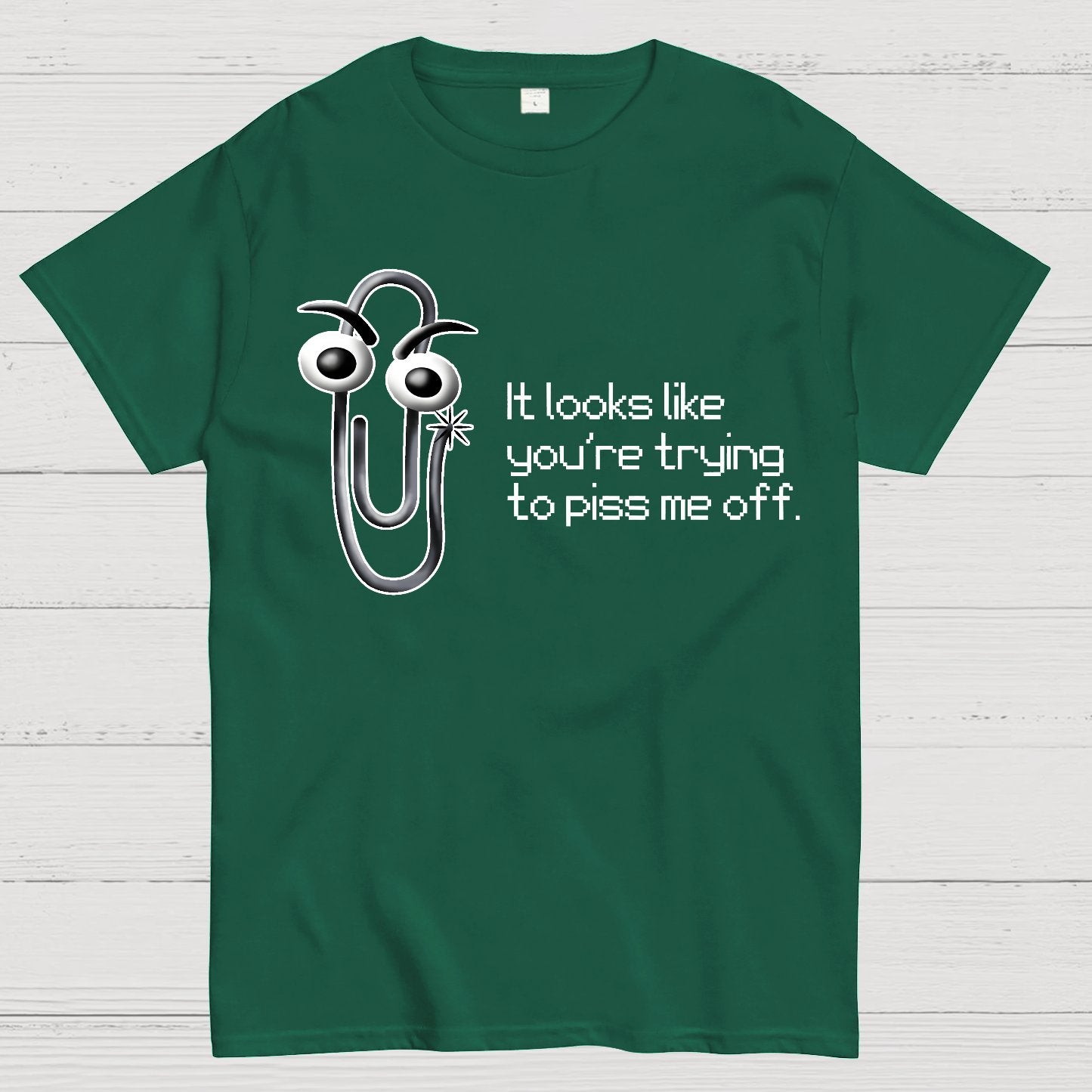 One Snippy Clip Geek T-Shirt