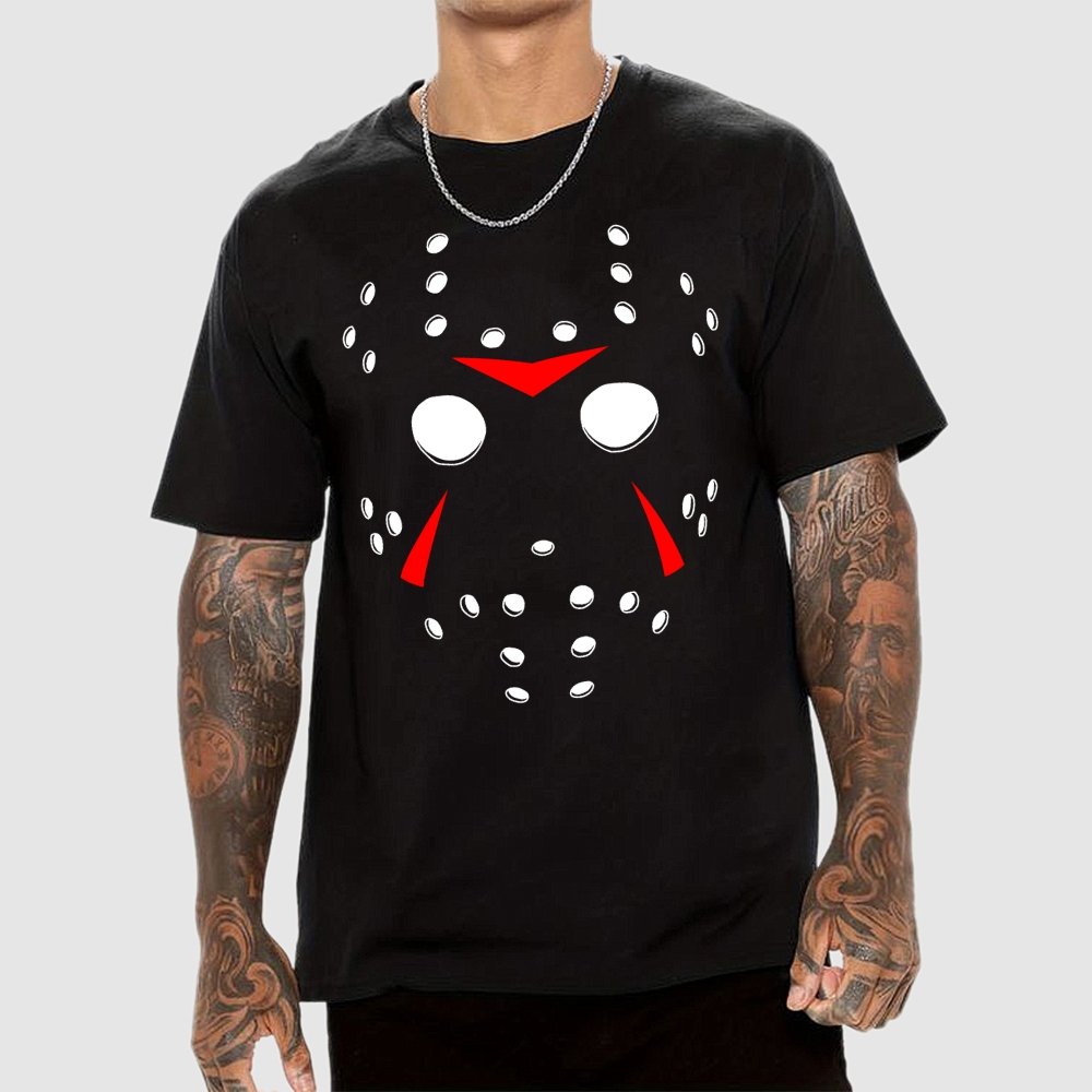 Hockey Mask Essential Halloween Unisex Geek T-Shirt