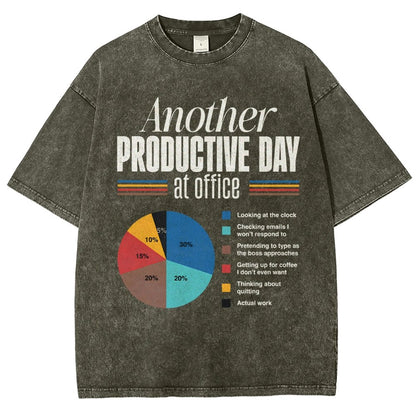 Another Productive Day Vintage Distressed T-shirt
