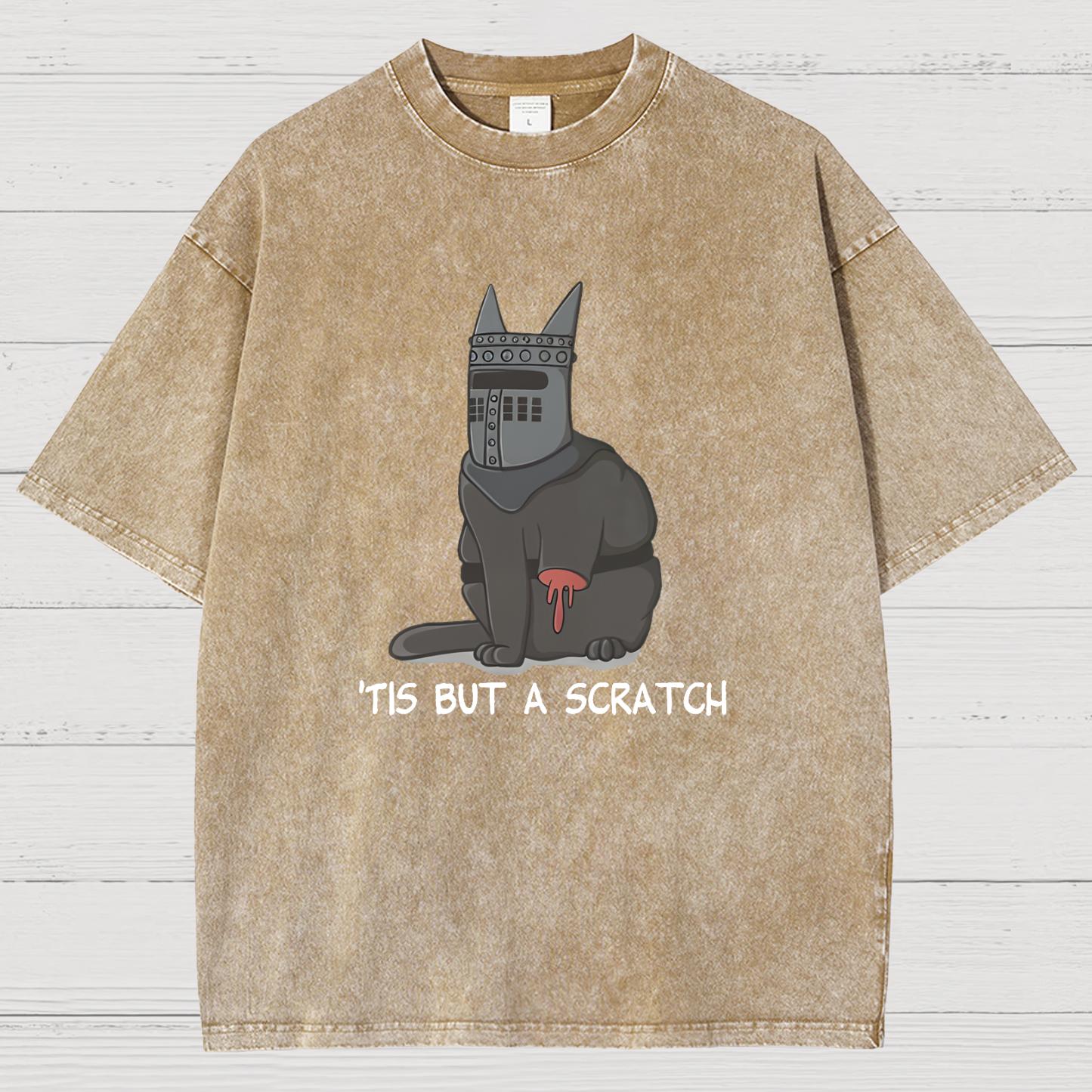 'Tis but a scratch Vintage Distressed T-shirt