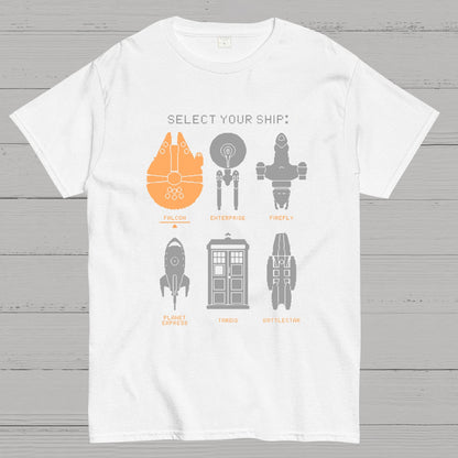 Choose Your Ship Geeky T-Shirt