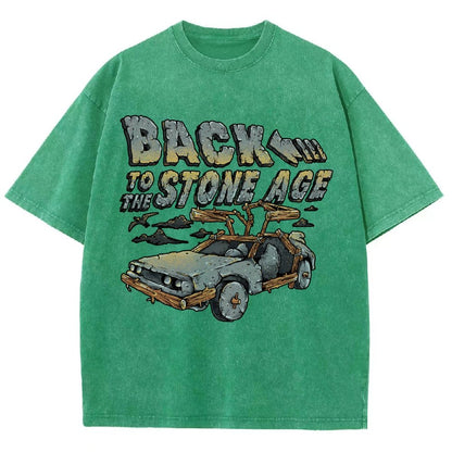 STONE AGE Vintage Distressed T-shirt