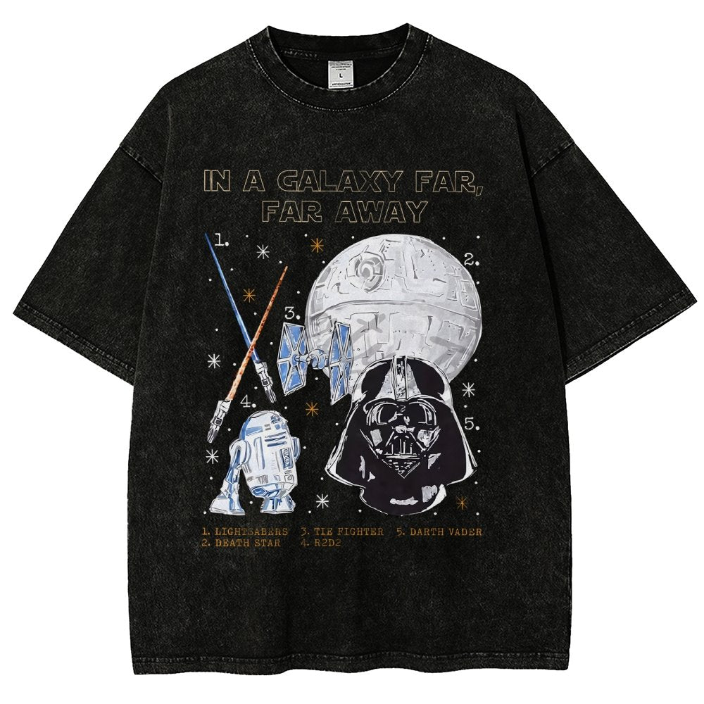 In A Mysterious Galaxy Vintage Distressed T-shirt