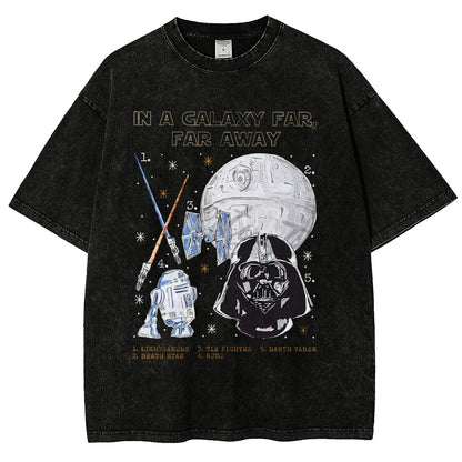 In A Mysterious Galaxy Vintage Distressed T-shirt