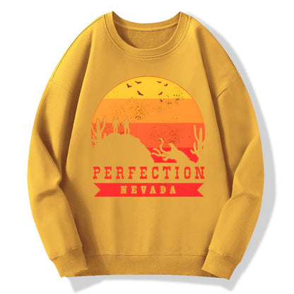 Perfection Nevada Geek Cotton Sweatshirt
