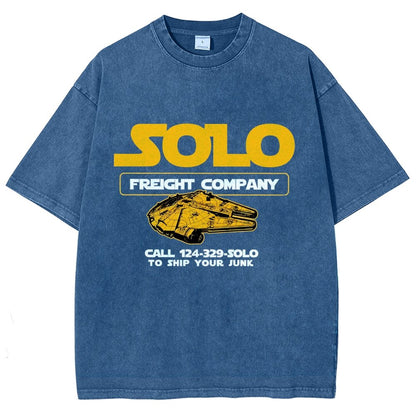 Solo Cargo Co. Vintage Distressed T-shirt