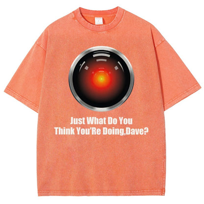 What Do You Think You’Re Doing,Dave? Vintage Distressed T-shirt