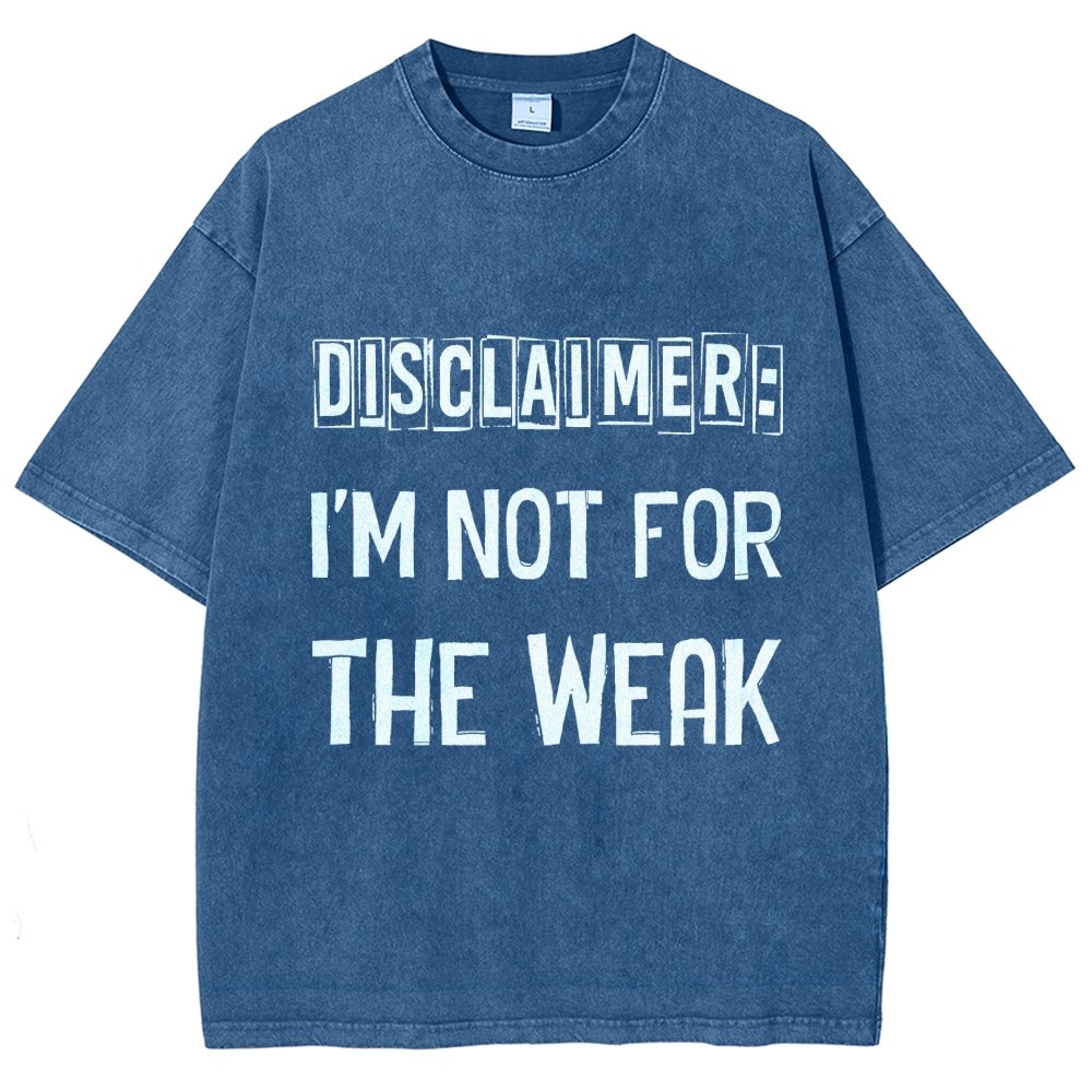 Disclaimer Vintage Distressed T-shirt