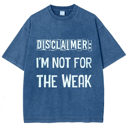 Disclaimer Vintage Distressed T-shirt