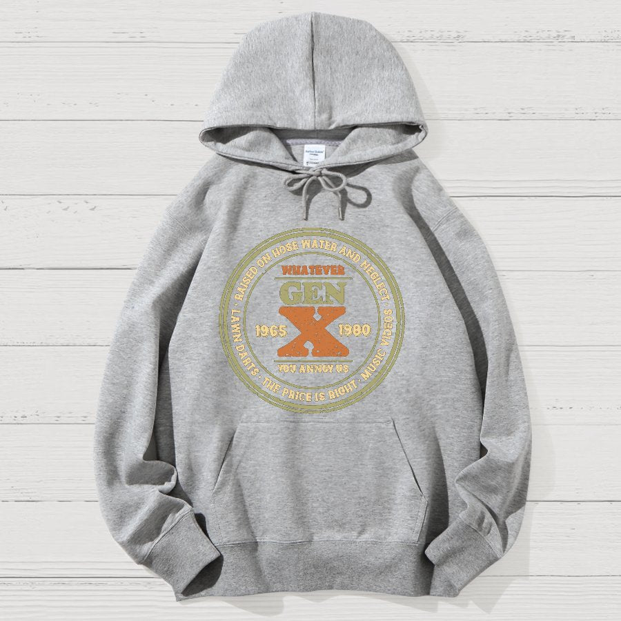 Raised on Hose Water and Neglect Geek Cotton Hoodie