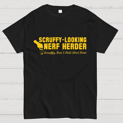 Scruffy Maverick Geek T-Shirt