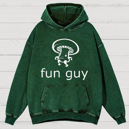 Fun Guy Vintage Distressed Hoodie
