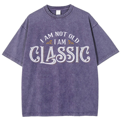 I Am Classic Vintage Distressed T-shirt