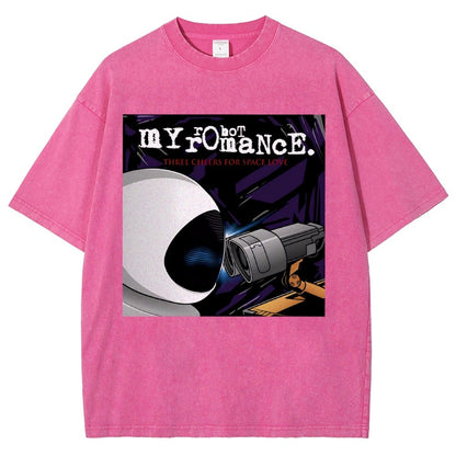My Robot Romance Vintage Distressed T-shirt