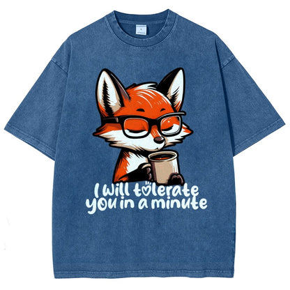Tolerant Fox Vintage Distressed T-shirt