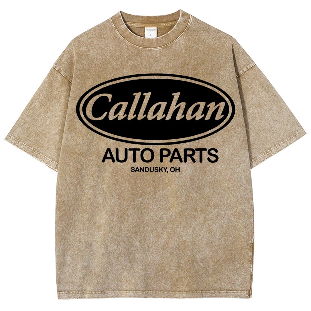 Callahan Auto Parts Vintage Distressed T-shirt