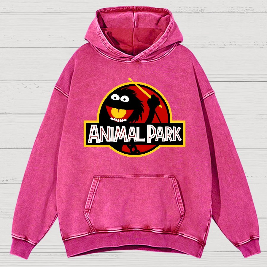 Animal Park Vintage Distressed Hoodie