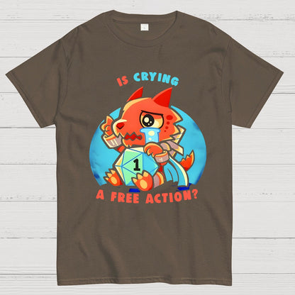 Dragon crying is a free action Geek T-Shirt