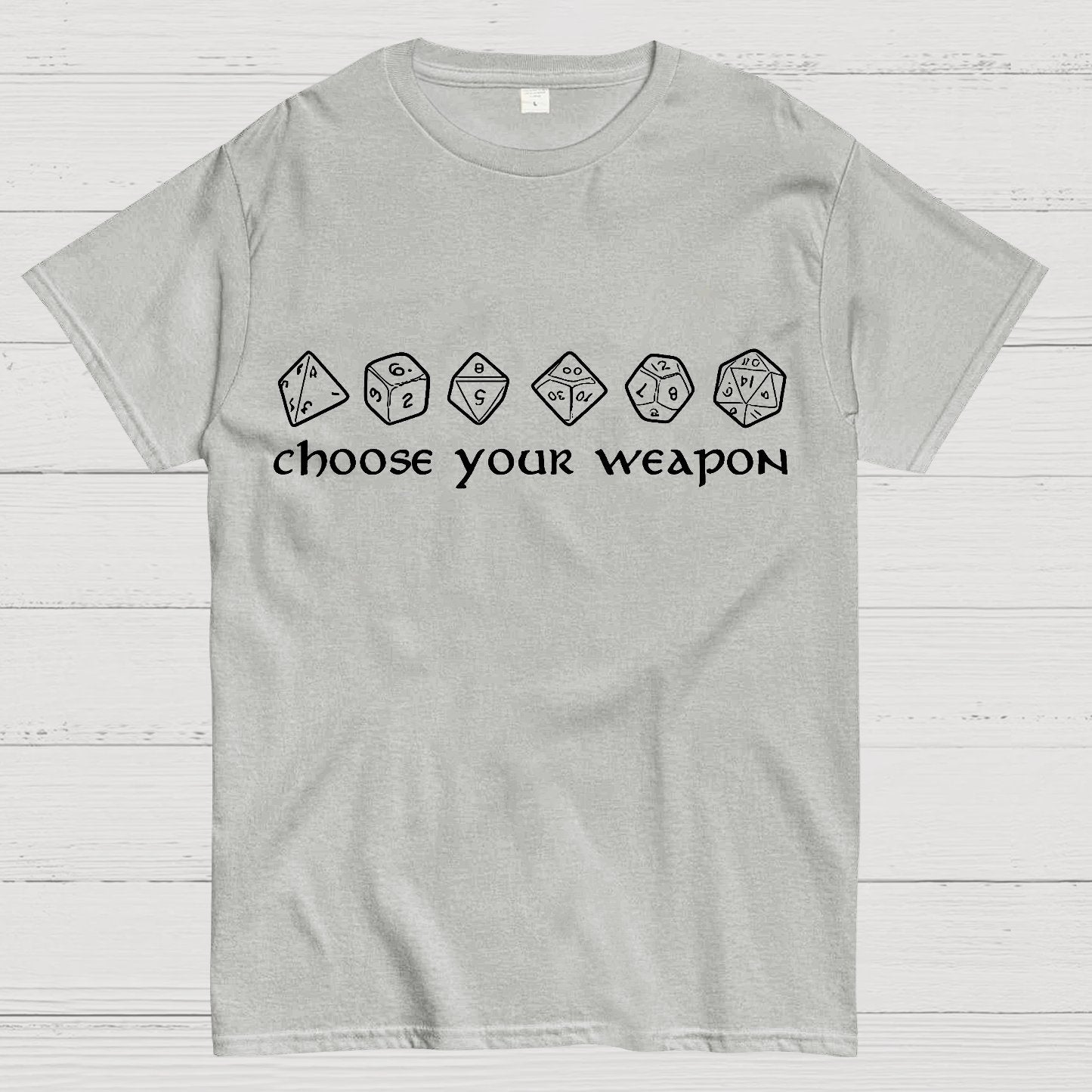 Choose Your Weapon Geek T-Shirt