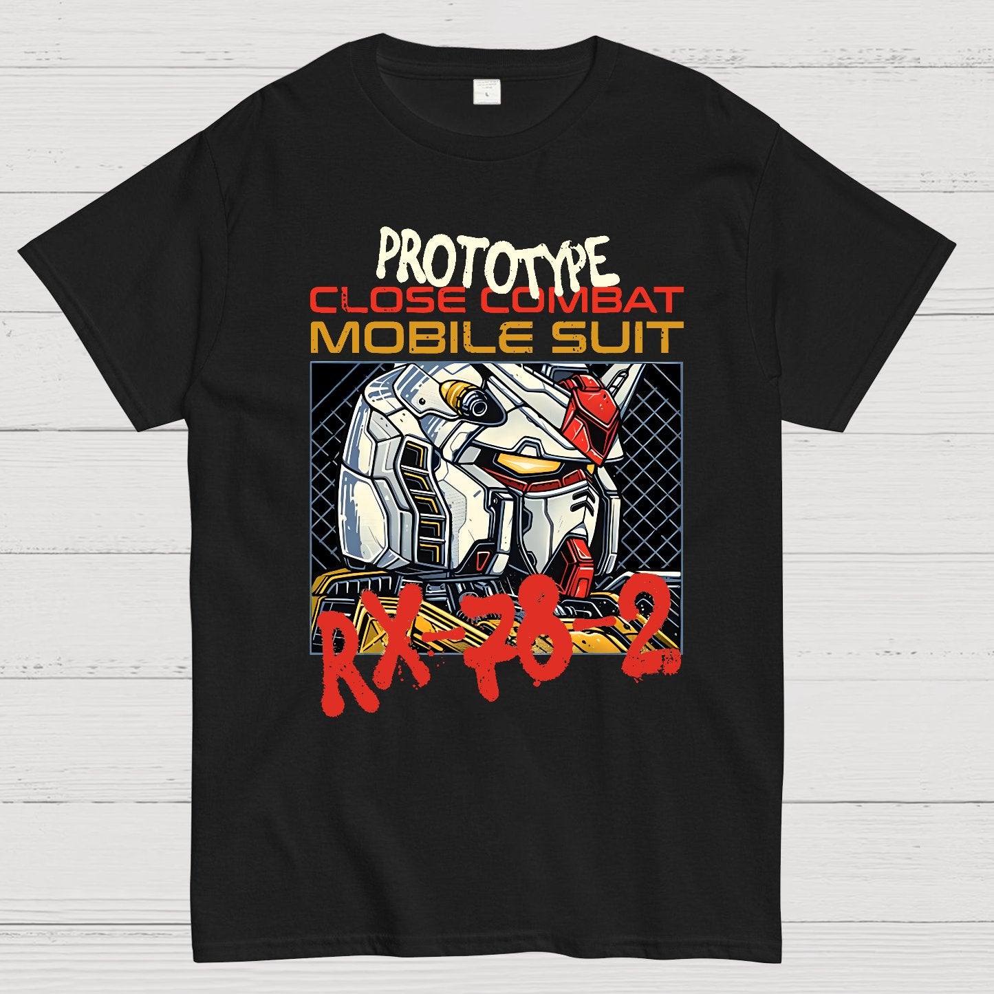 Close Combat Mobile Suit Geek T-Shirt
