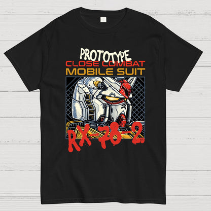 Close Combat Mobile Suit Geek T-Shirt