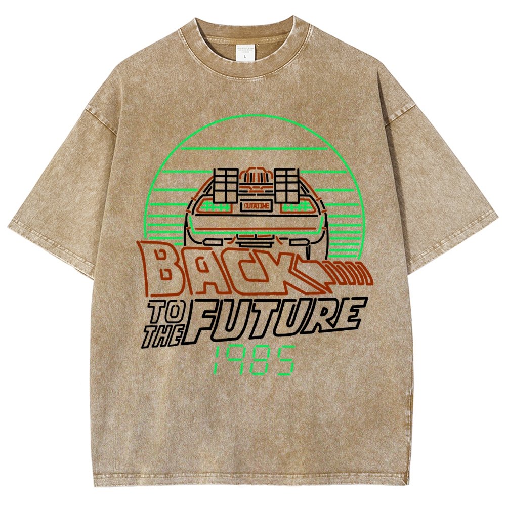 Back to the 80s Vintage Distressed T-shirt