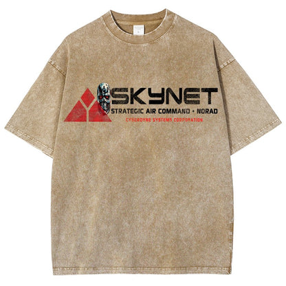 Cybernet SAC NORAD Vintage Distressed T-shirt