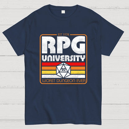 RPG University Vintage Geek T-Shirt