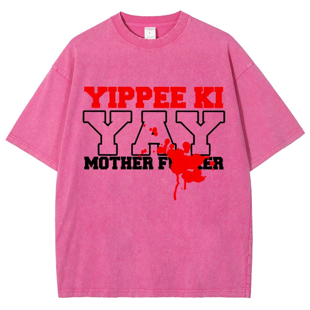 Yippee Ki-yay... You know the rest Vintage Distressed T-shirt