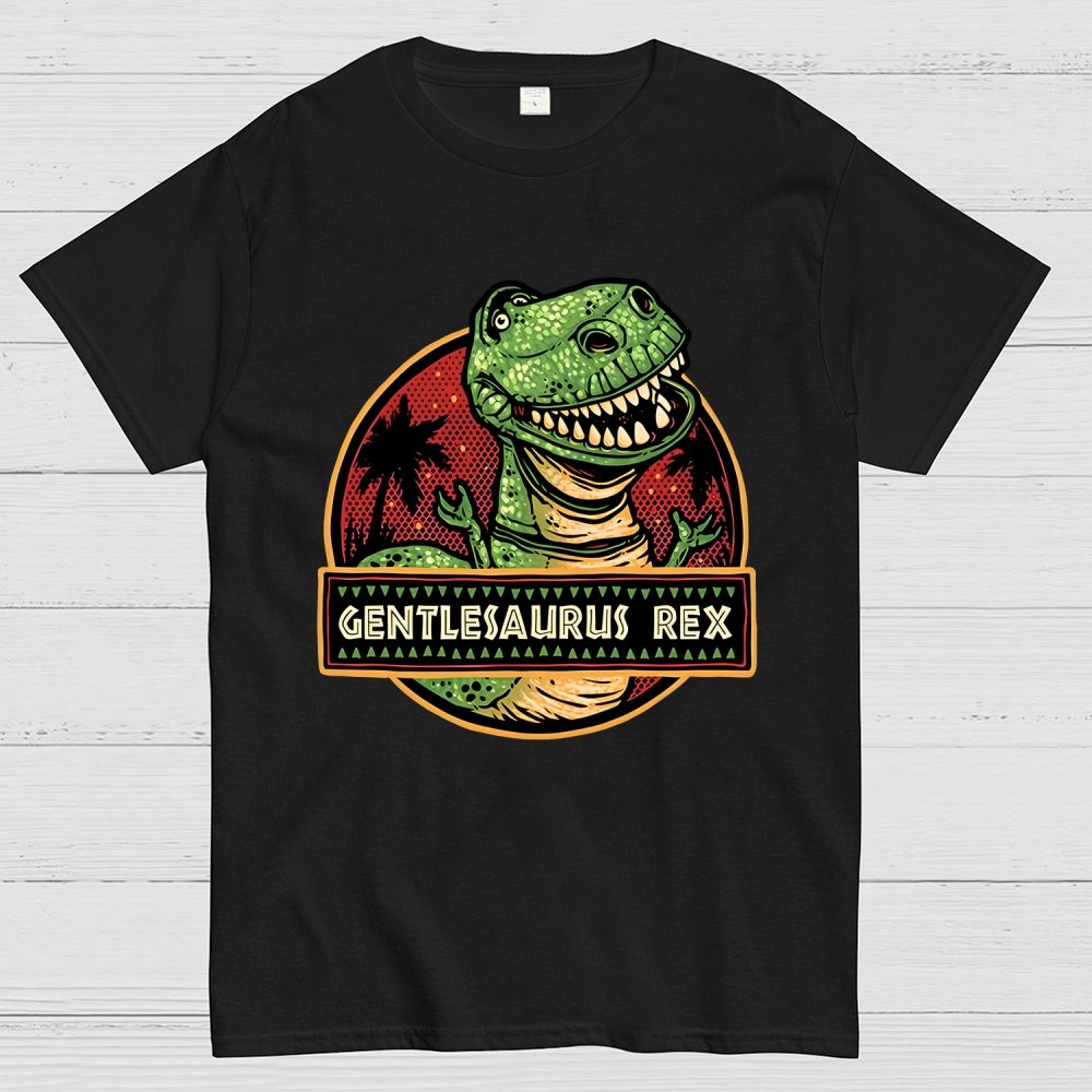 Gentlesaurus Rex Unisex Geek T-Shirt